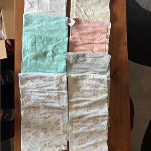 💥Buy 2 Get 1 Free💥 Set of 8 Baby Receiving Blankets – Various Brands
